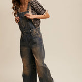 Barrel Jean Denim Overall