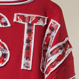 Christmas Back Lettering Sweatshirt