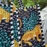 Tiger Pattern Cotton Tote Bag