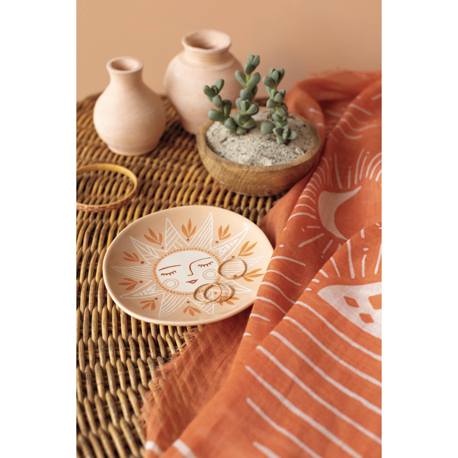 Soleil Ceramic Trinket Tray