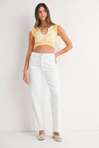 High Rise Straight Leg Jeans