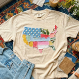 FAUX Patchwork America