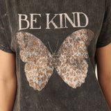 "BE KIND" Butterfly Graphic Tee