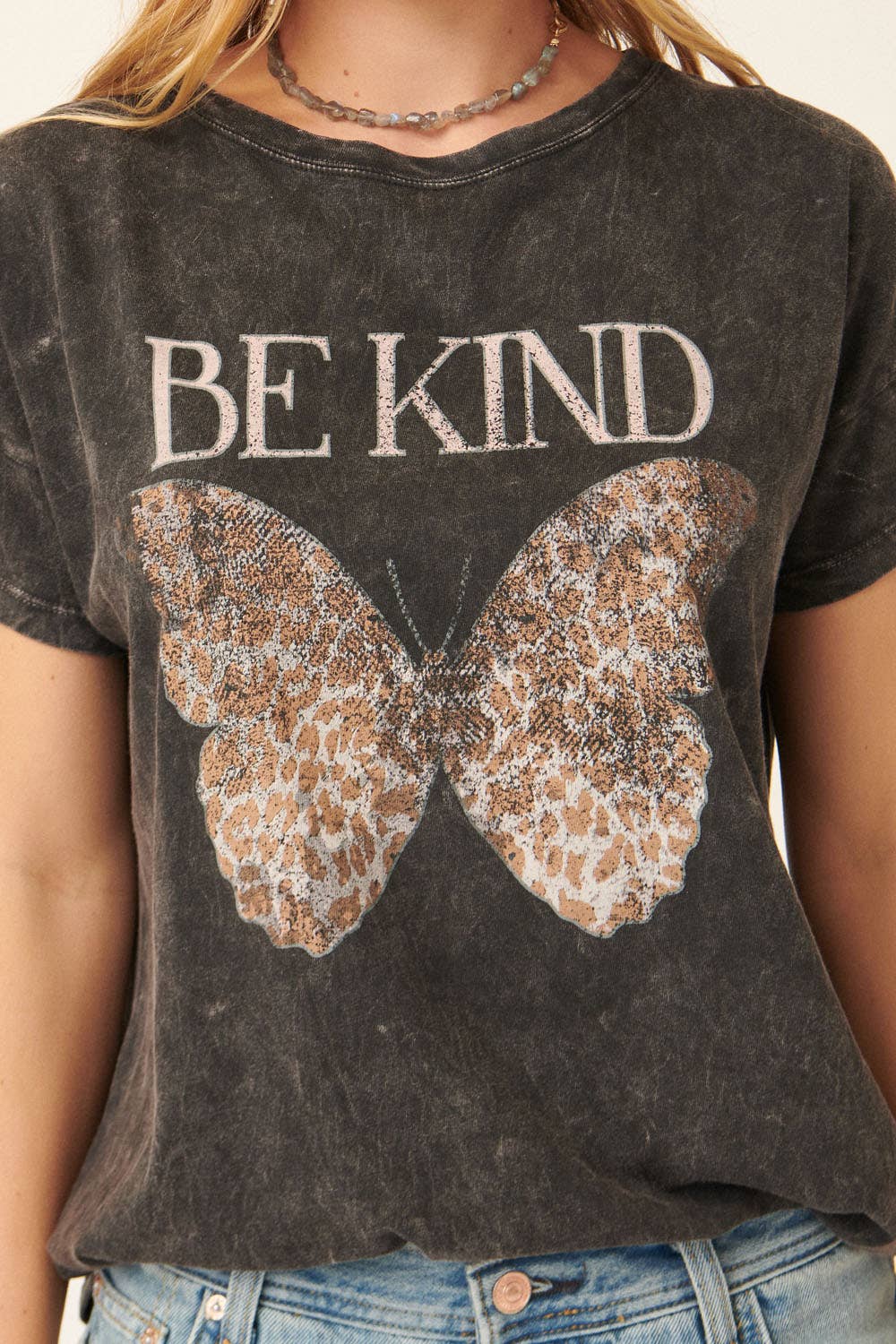 "BE KIND" Butterfly Graphic Tee