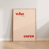 Who Cares Printing