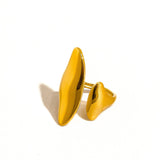 Danielle 18K Gold Non-Tarnish Abstract Statement Ring