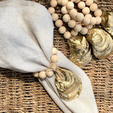 Oyster Shell Napkin Rings | Blue And White Chinoiserie
