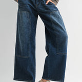Weathered Blue Jeans