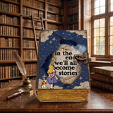 Leather Journal In the end we become stories