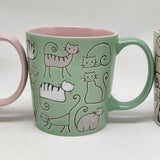 Pastel Purrfection 18Oz Mug, 3 Assorted