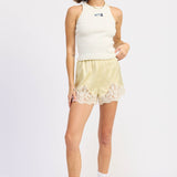 RACER BACK TANK TOP WTIH BEADING