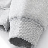 Unisex Fall Cozy Fleece Mock Neck Sweatshirt