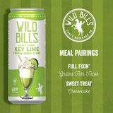 Key Lime - Zero Sugar Soda, Clean Ingredients, 12-Pack, Cans
