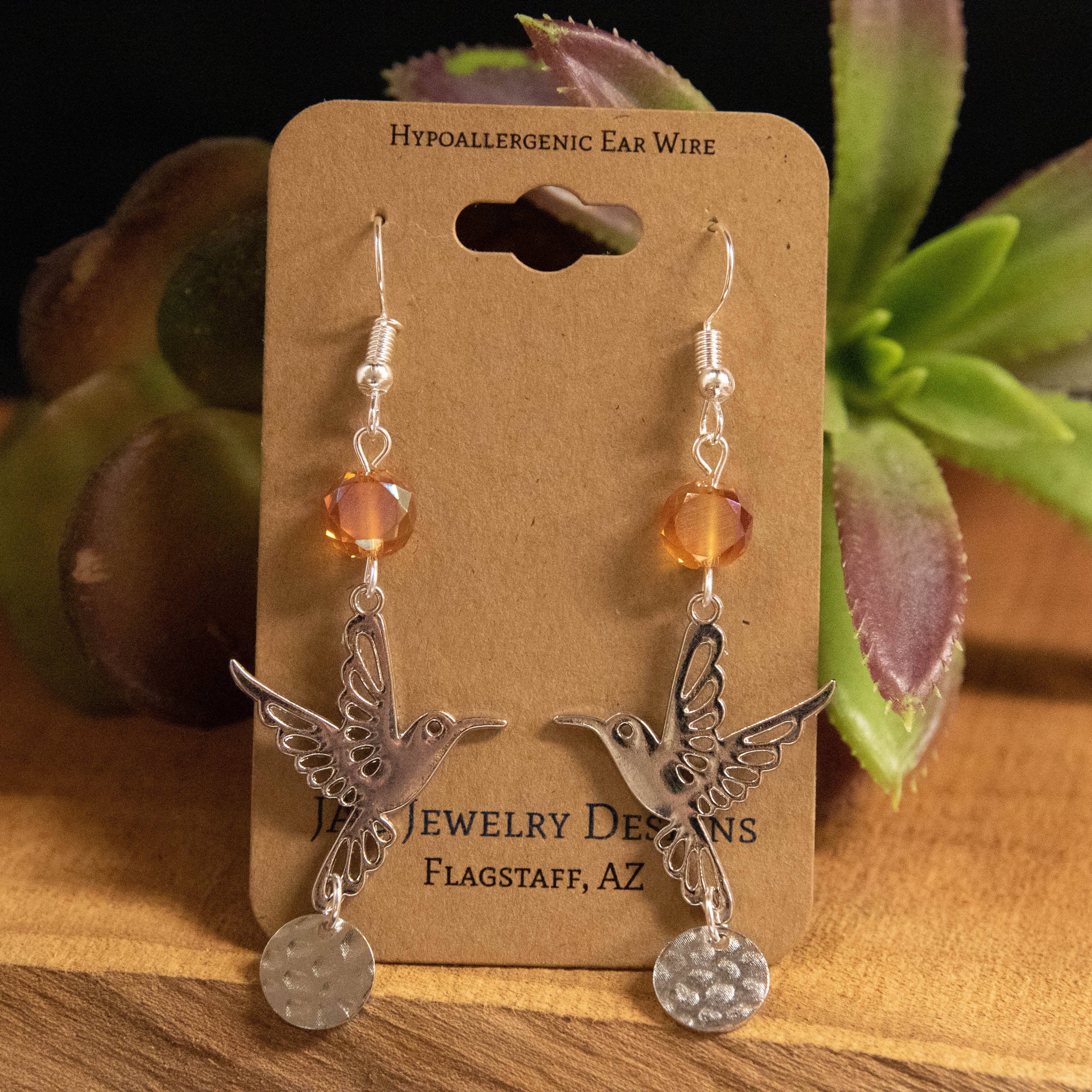 Twin Hummers Earrings