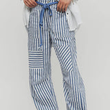 Railroad Striped Utility Pants