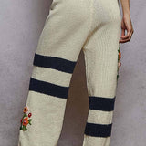 Striped & Floral Lounge Pants