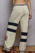 Striped & Floral Lounge Pants
