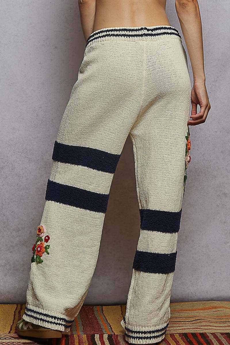 Striped & Floral Lounge Pants