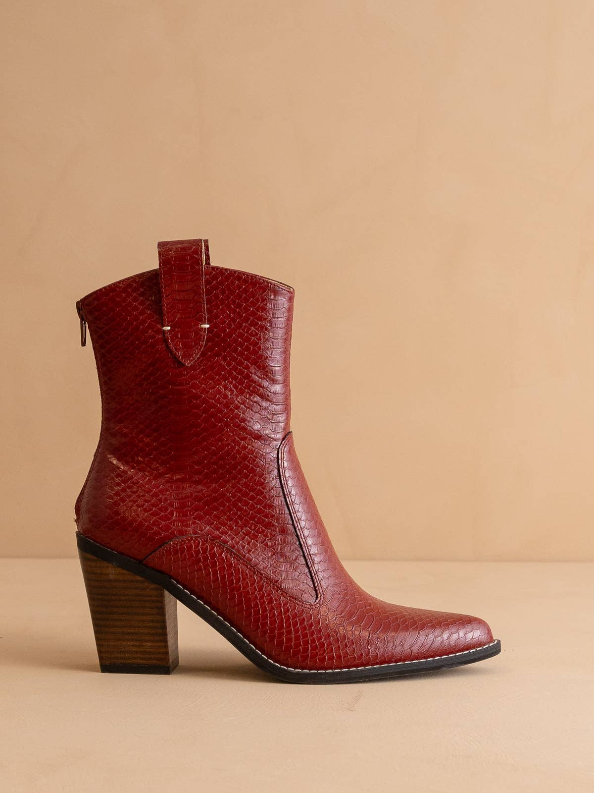 The Tara | Red Western Boots