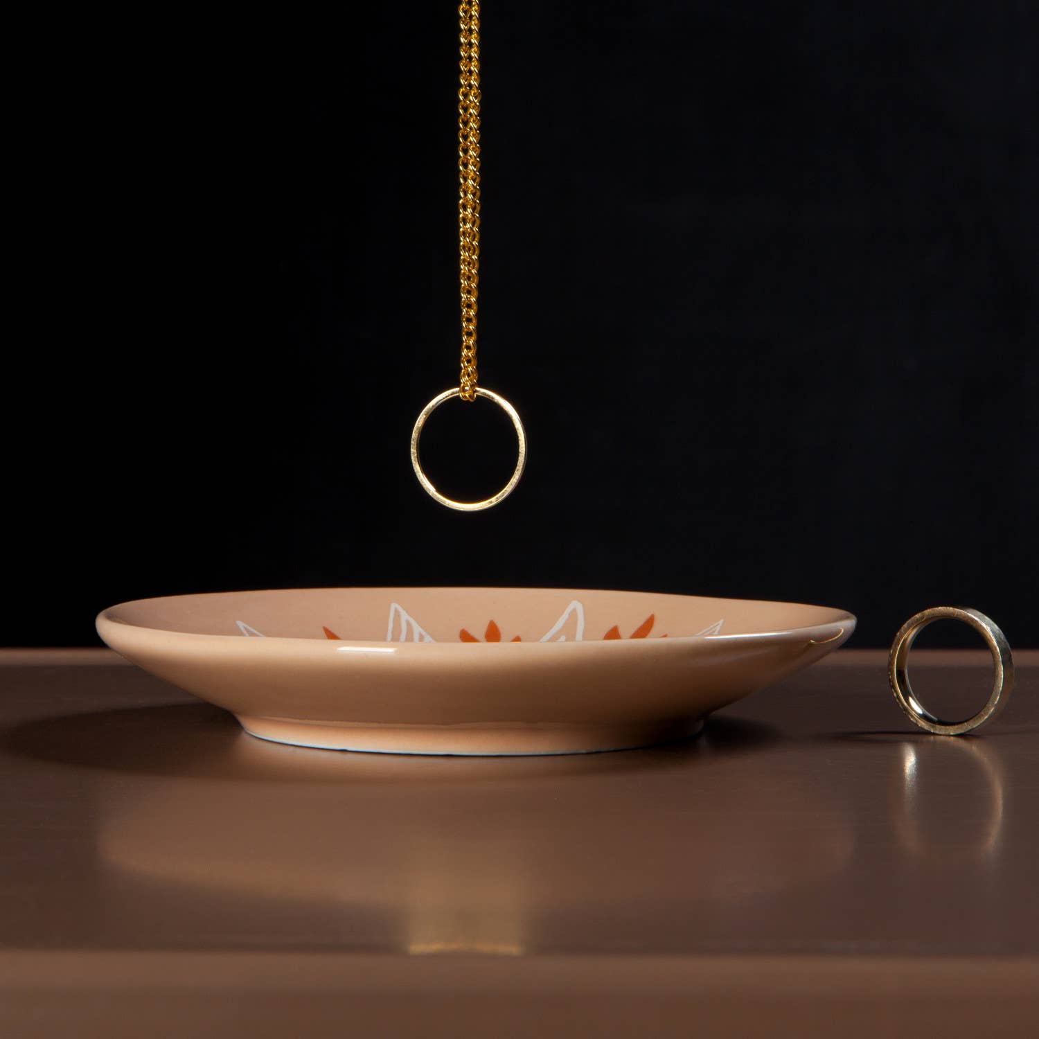 Soleil Ceramic Trinket Tray