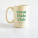 Great dads club fathers day mug - XL coffee mug - dad gift