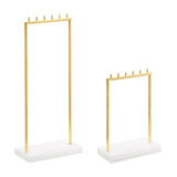 Branded Free Floating Necklace Display With 6 Hooks