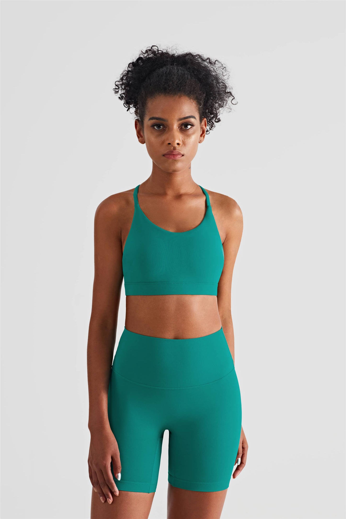 Luna Triangle-Back Sports Bra