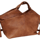Smooth Handcrafted Leather Tote/Crossbody