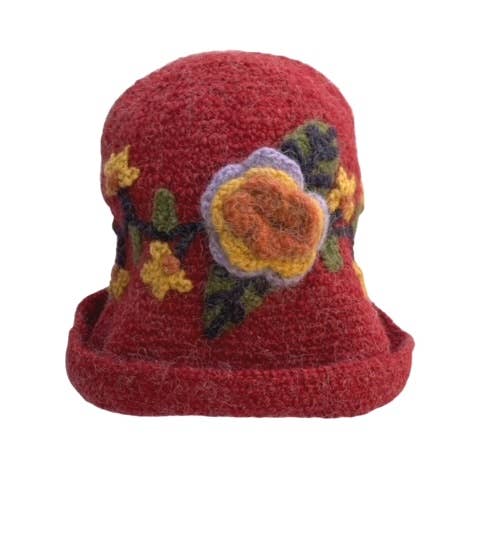 flower bucket hat