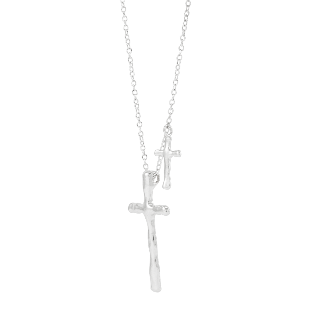 'Always Hopeful' Sterling Silver Pendant Necklace