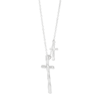 'Always Hopeful' Sterling Silver Pendant Necklace