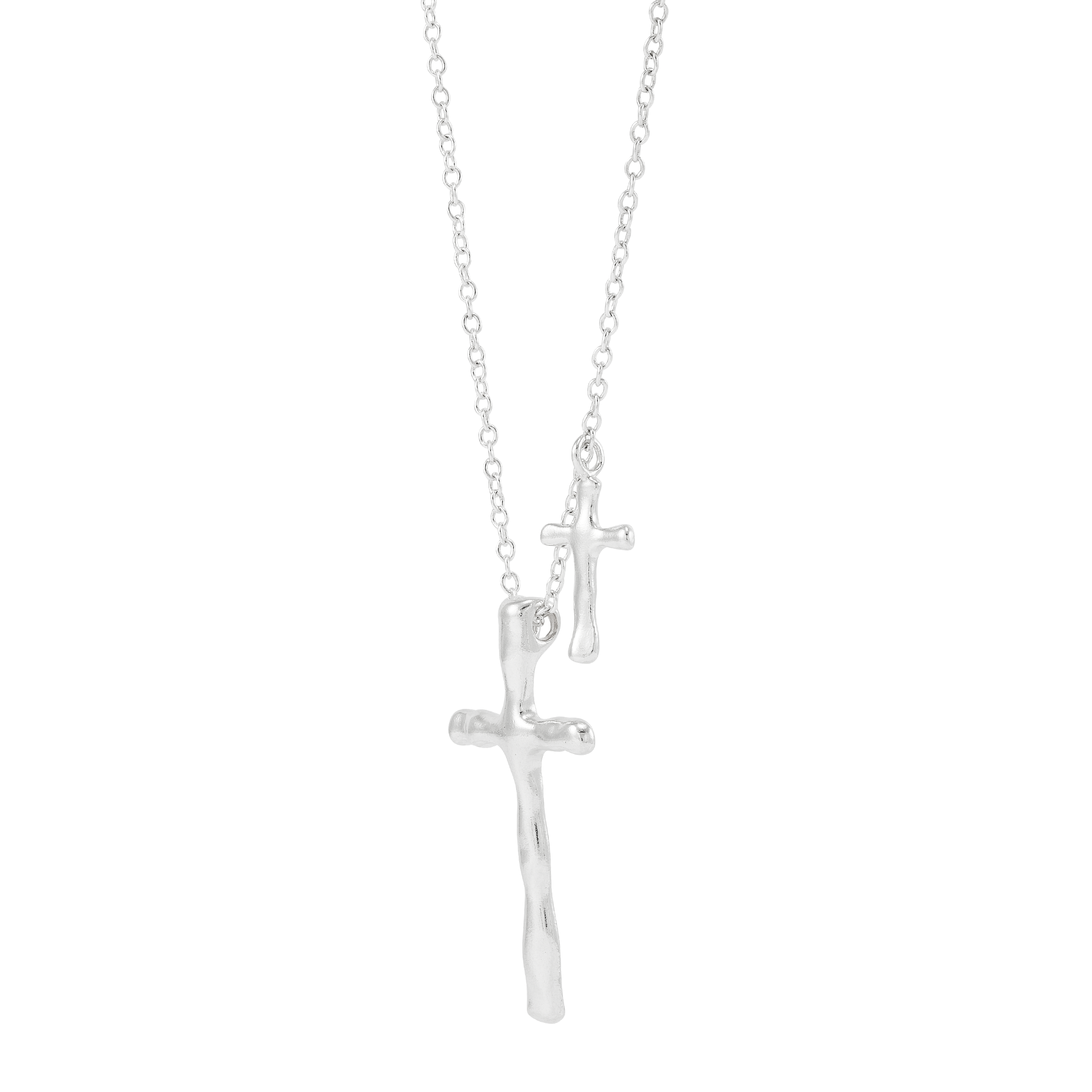 'Always Hopeful' Sterling Silver Pendant Necklace