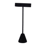 Black Velvet Earring T-Bar Display  - 6"H