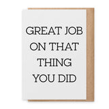 That Thing You Did - Greeting Card