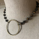 Full Circle Stone Stunner Necklace