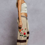 Striped & Floral Lounge Pants