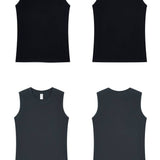 Essential basic plain cotton workout muscle tank top