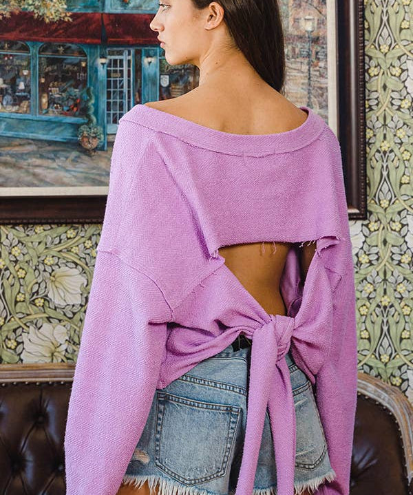 Butterfly Crop Top