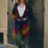 Rainbow Long Cardigan