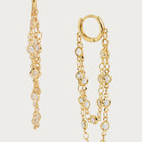 Glass Multi Layer Earring