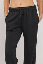 Side Strip Drawstring Sweatpants