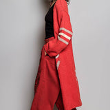 love & peace cardigan
