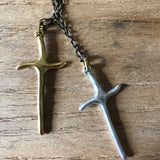 Soul Flow Cross Necklace