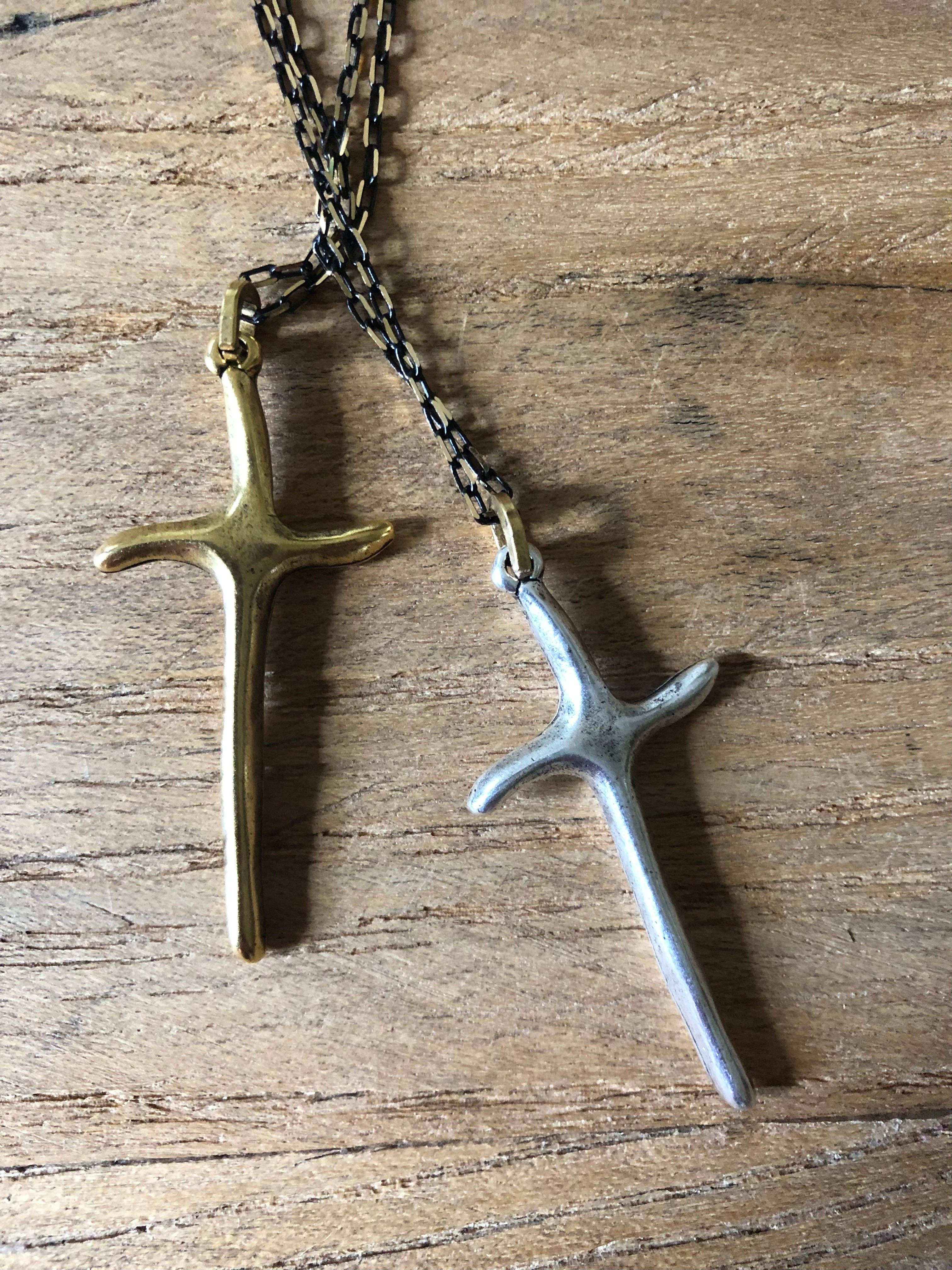 Soul Flow Cross Necklace