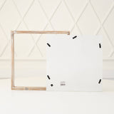 17037 - 7x4 wood frame blank sign w/white insert  DIY