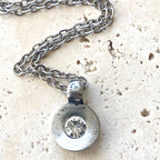 Hand Casted Swarovski Necklace