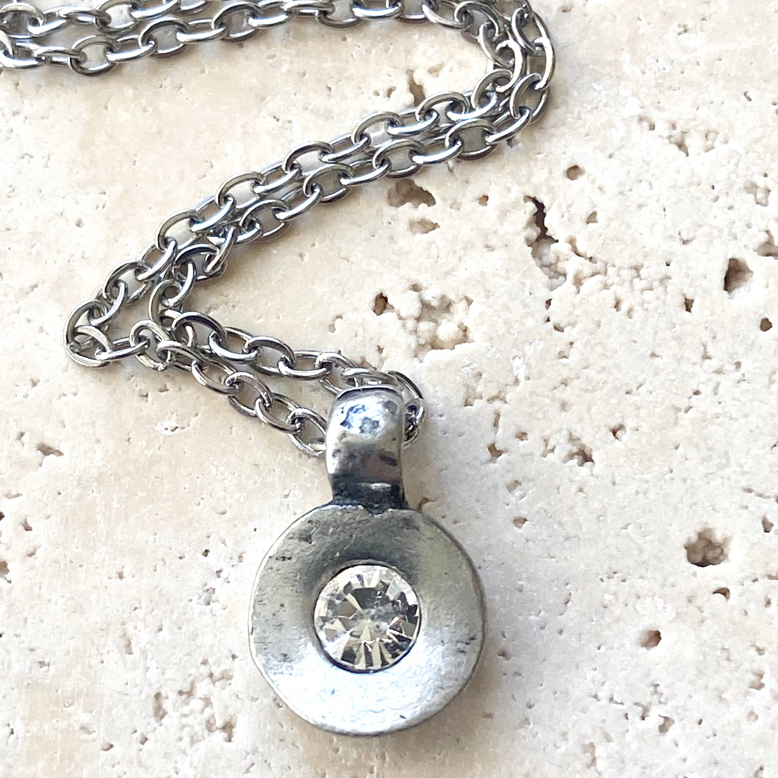 Hand Casted Swarovski Necklace