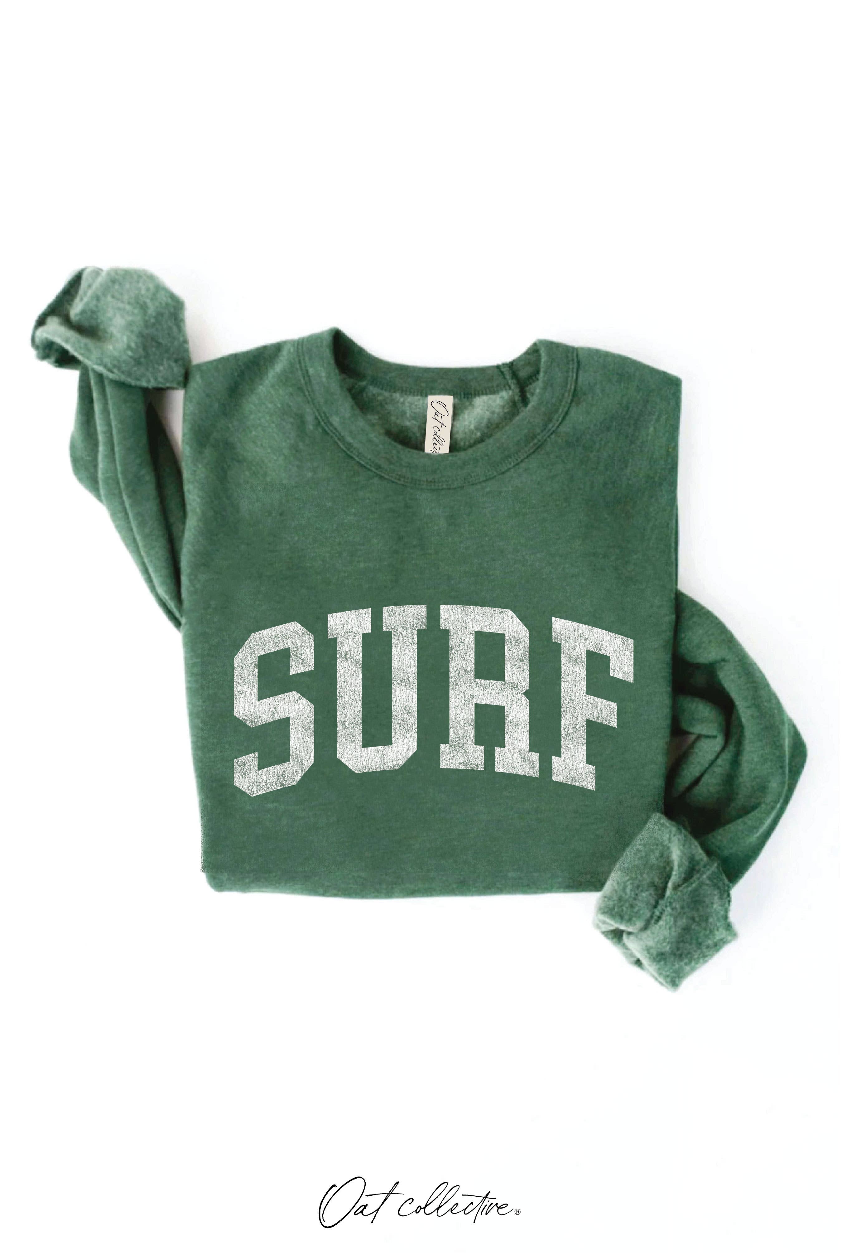 "SURF" Graphic Sweatshirt