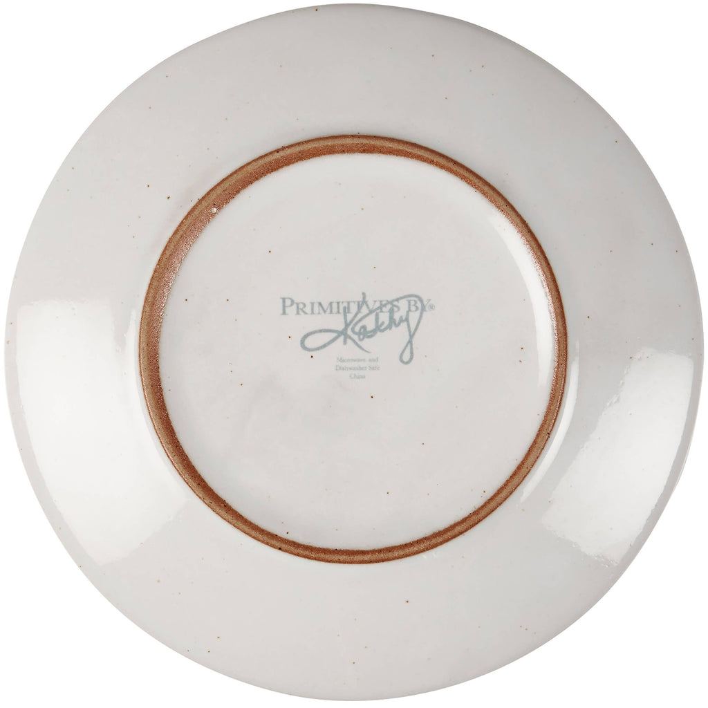 Snowflake Dessert Plate