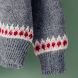 Nordic Wool Blend Toggle Buttons Cardigan